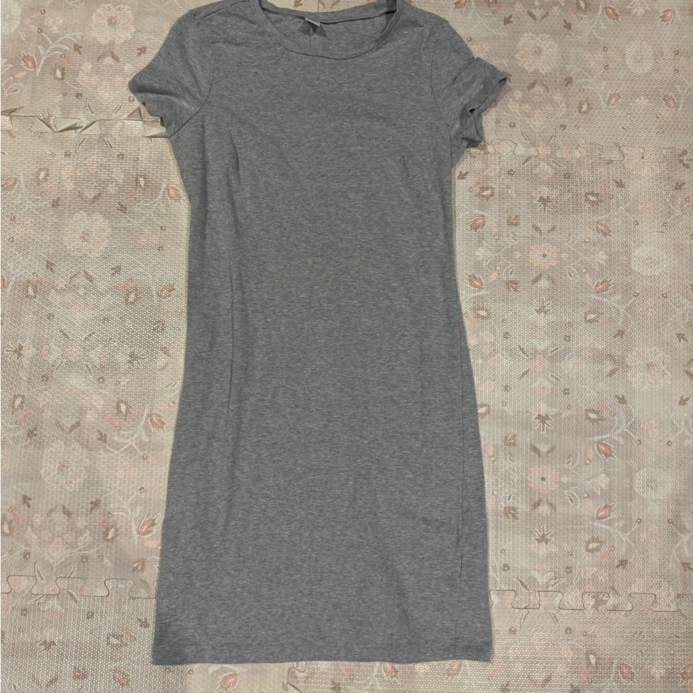 Old Navy Stretchy T-Shirt Dress – Gray – Size Small